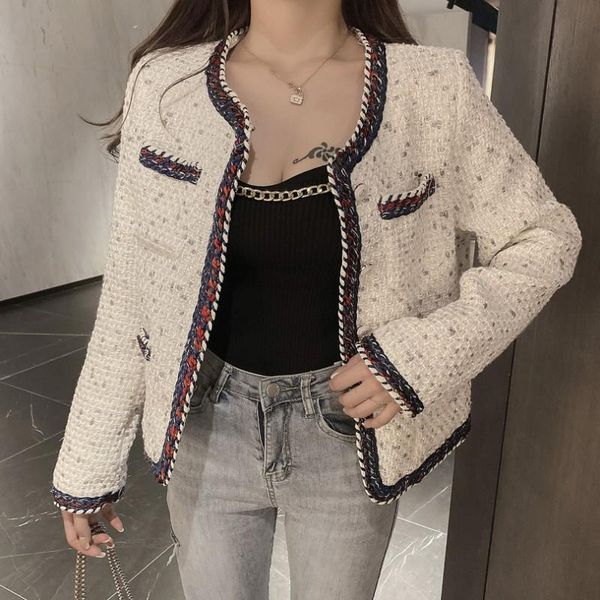 autumn fashion designer women tweed woolen jacket coat single-breasted long sleeves vintage loose women's jackets, Black;brown
autumn fashion designer women tweed woolen jacket coat single-breasted long sleeves vintage loose women's jackets, Black;brown