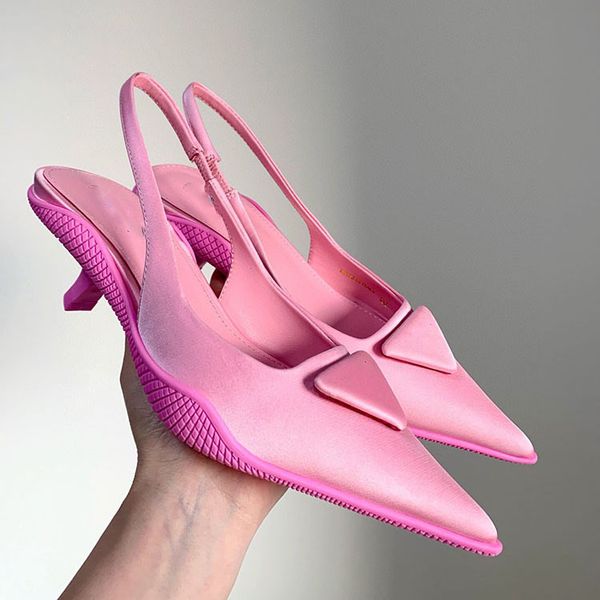 sandals slippers 21 new p family classic triangle pointed kitten heel sandals silk half bag back empty high heels simple style zly, Black
sandals slippers 21 new p family classic triangle pointed kitten heel sandals silk half bag back empty high heels simple style zly, Black