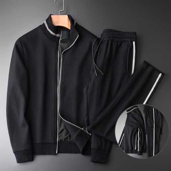 men's hoodies & sweatshirts sweatshirt men luxury centipede yarns fabric stand collar black with pants fashion sport set plus size 4xl
men's hoodies & sweatshirts sweatshirt men luxury centipede yarns fabric stand collar black with pants fashion sport set plus size 4xl