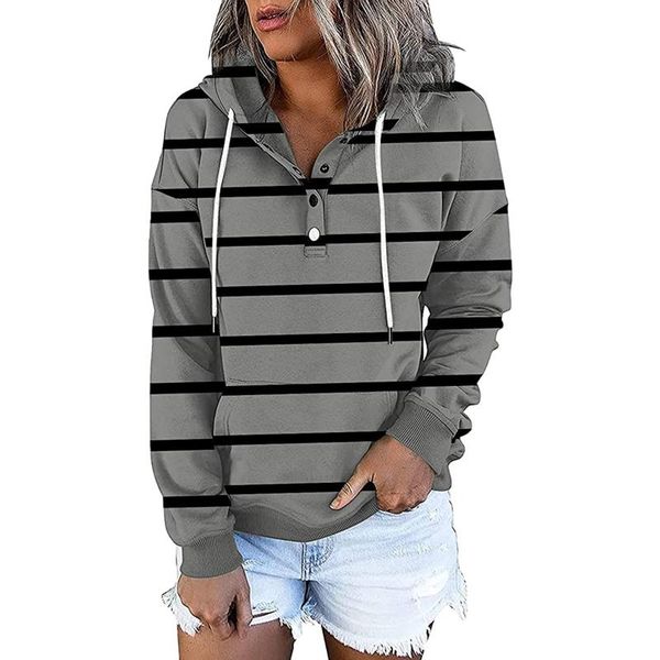 women's hoodies & sweatshirts stripe print sweetshirts fashion warm streetwear long-sleeved sweatshirt for teen girls vintage cotton bl, Black
women's hoodies & sweatshirts stripe print sweetshirts fashion warm streetwear long-sleeved sweatshirt for teen girls vintage cotton bl, Black