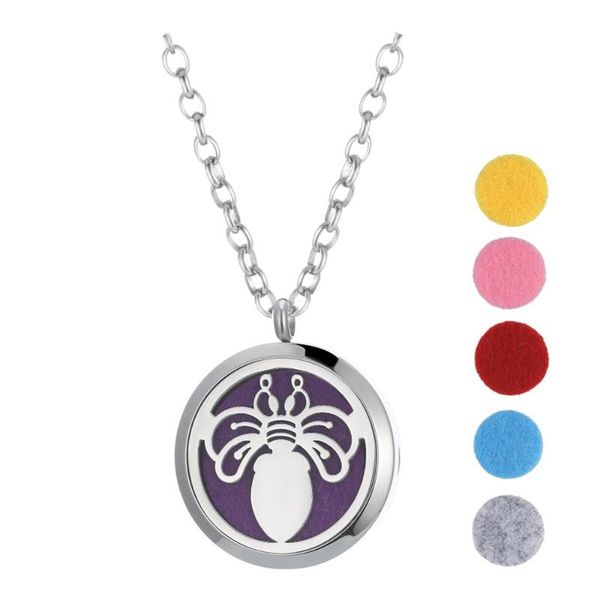pendant necklaces legenstar essential oil diffuser necklace bee perfume locket stainless steel 30mm magnetic jewelry, Silver
pendant necklaces legenstar essential oil diffuser necklace bee perfume locket stainless steel 30mm magnetic jewelry, Silver