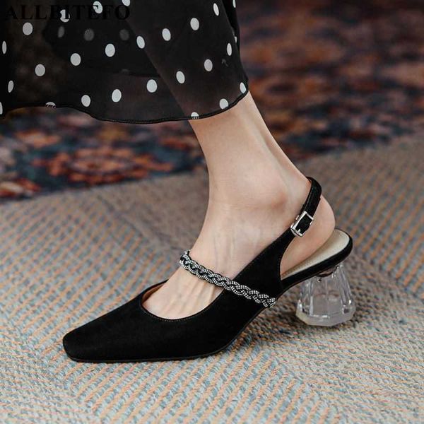 allbitefo crystal heel genuine leather brand high heels wedding women shoes women heels shoes summer women sandals 210611, Black
allbitefo crystal heel genuine leather brand high heels wedding women shoes women heels shoes summer women sandals 210611, Black