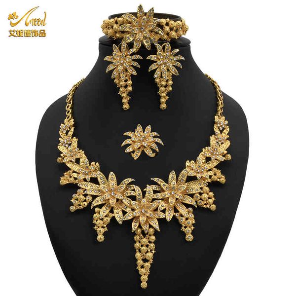 jewelry sets bridal jewelery necklace for women african earrings indian rings dubai gold bracelet nigerian wedding wholesale accessories, Black
jewelry sets bridal jewelery necklace for women african earrings indian rings dubai gold bracelet nigerian wedding wholesale accessories, Black