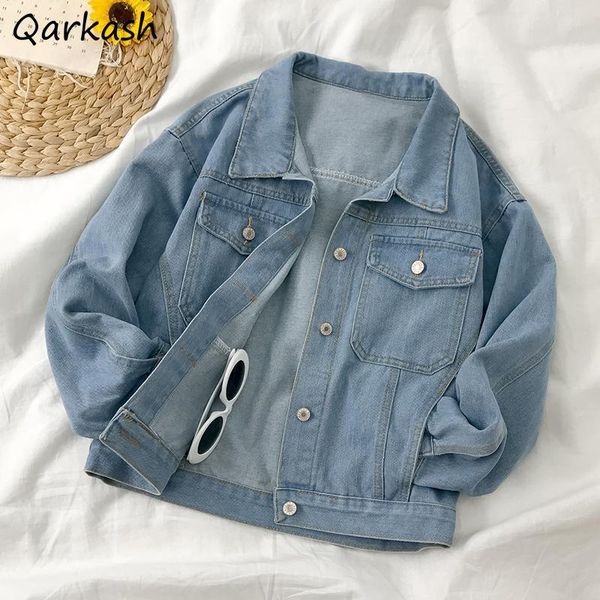 women's jackets basic women harajuku stylish college spring denim feminine chic outerwear leisure vintage retro all-match student, Black;brown
women's jackets basic women harajuku stylish college spring denim feminine chic outerwear leisure vintage retro all-match student, Black;brown