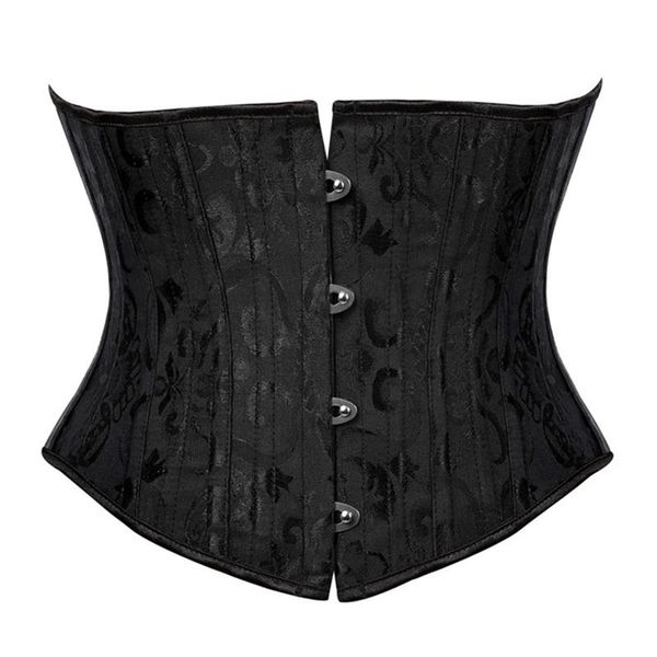 gothic lingerie corset 24 steel boned bustier lace up victorian fashion floral women korsedrop women's shapers, Black;white
gothic lingerie corset 24 steel boned bustier lace up victorian fashion floral women korsedrop women's shapers, Black;white