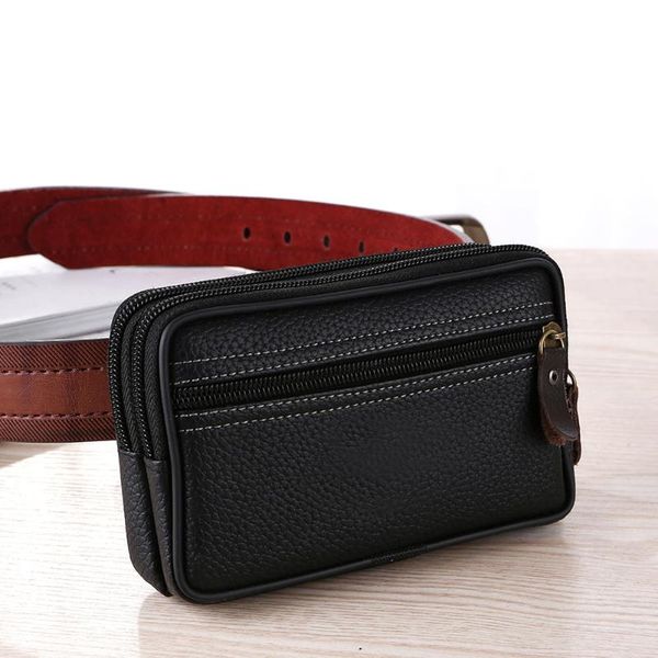 waist bags man multi-function mini bag pu leather double layer zipper phone card s55
waist bags man multi-function mini bag pu leather double layer zipper phone card s55