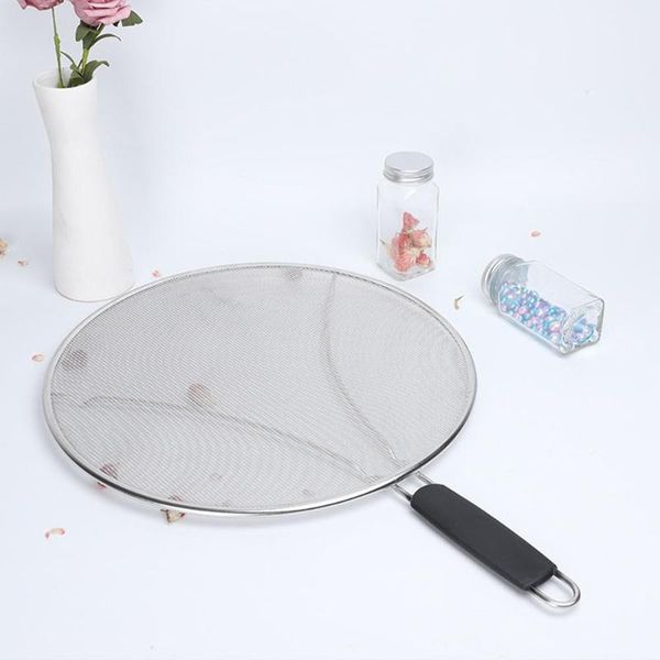 colanders & strainers 29/33cm handle stainless steel frying pan oil splatter screen mesh pot lid filter network cooking tool
colanders & strainers 29/33cm handle stainless steel frying pan oil splatter screen mesh pot lid filter network cooking tool