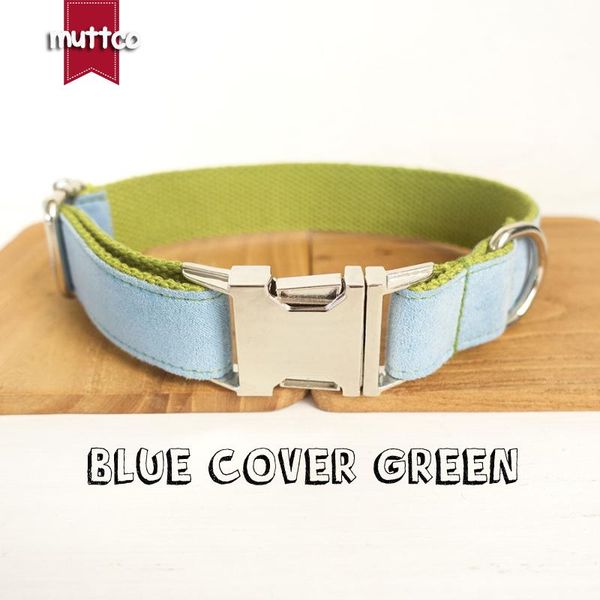 10pcs/lot muttco wholesale self-designed comfortable collar blue cover green handmade dog collars and leashes 5 sizes udc033
10pcs/lot muttco wholesale self-designed comfortable collar blue cover green handmade dog collars and leashes 5 sizes udc033
