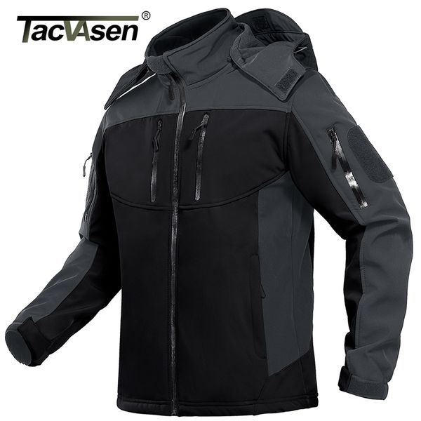 tacvasen multi zipper pocket waterproof tactical jackets men's fleece lining outdoor jacket stand up coat w/ hoodie windbreaker 211217, Black;brown
tacvasen multi zipper pocket waterproof tactical jackets men's fleece lining outdoor jacket stand up coat w/ hoodie windbreaker 211217, Black;brown