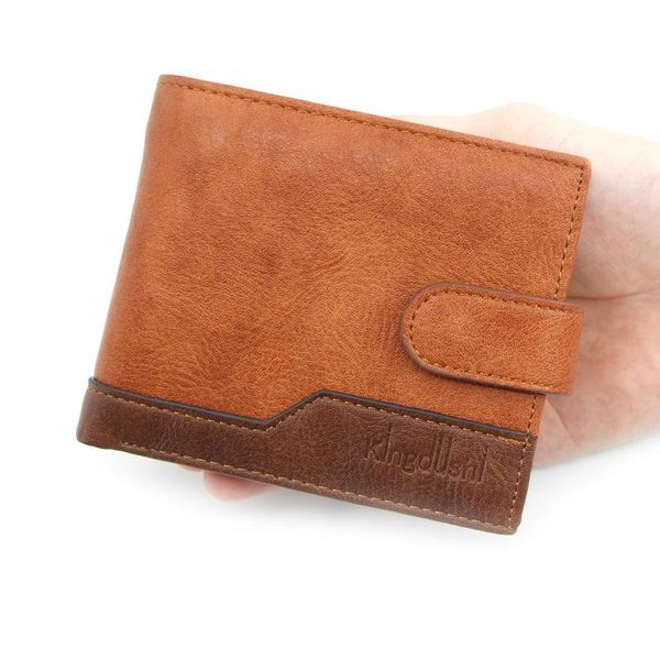 fashion business men short wallet 2021 splicing buckle pu leather multi-card male purse multi-function horizontal coin bag wallets, Red;black
fashion business men short wallet 2021 splicing buckle pu leather multi-card male purse multi-function horizontal coin bag wallets, Red;black