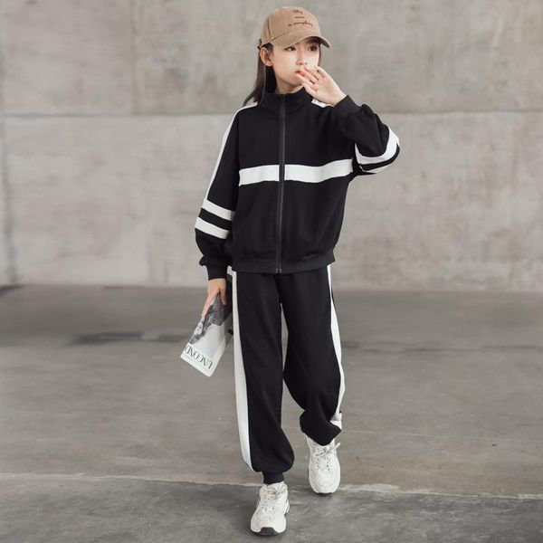 clothing sets girls clothes autumn long sleeves size for 4-16years old children set 2021 black teen casual sports suit cl628, White
clothing sets girls clothes autumn long sleeves size for 4-16years old children set 2021 black teen casual sports suit cl628, White