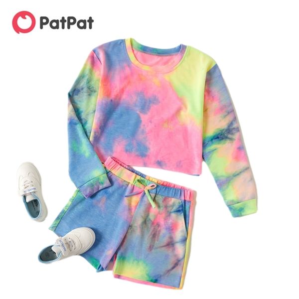 arrival spring and summer kid girl tie dye sweatshirt shorts set 2pcs pants suit casual suits 210528, White
arrival spring and summer kid girl tie dye sweatshirt shorts set 2pcs pants suit casual suits 210528, White