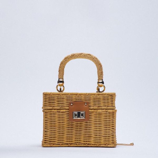 evening bags vintage customized flip woven crossbody casual portable for women basket straw rattan bag box handbag
evening bags vintage customized flip woven crossbody casual portable for women basket straw rattan bag box handbag