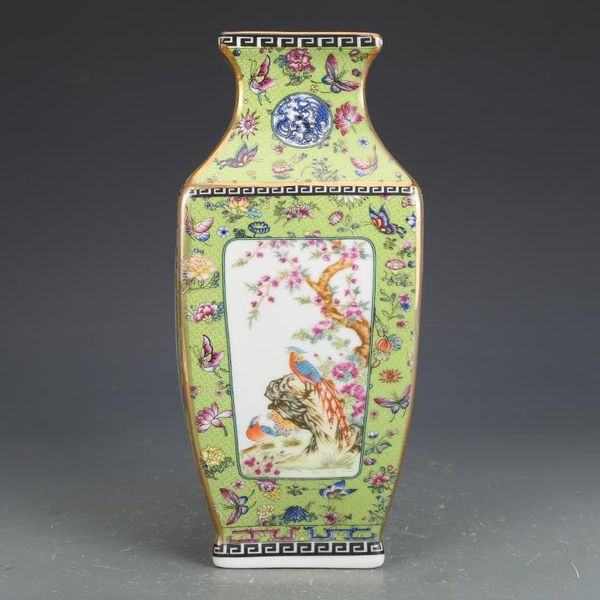 vases jingdezhen ceramics decoration qianlong enamel square bottle antique porcelain hallway vase
vases jingdezhen ceramics decoration qianlong enamel square bottle antique porcelain hallway vase