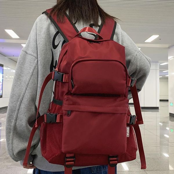large capacity fashion backpack teenagers boy girl schoolbag nylon waterproof travel bag simple multi-pocket 2021
large capacity fashion backpack teenagers boy girl schoolbag nylon waterproof travel bag simple multi-pocket 2021