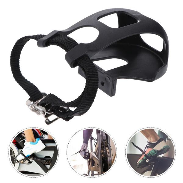 ankle support 1 set pedal toe clip with strap professional indoor cycling, Blue;black
ankle support 1 set pedal toe clip with strap professional indoor cycling, Blue;black