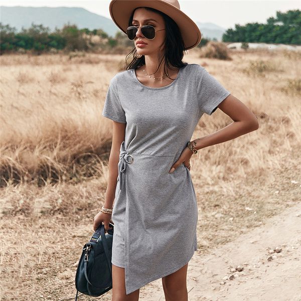 dresses spring solid knitted women casual o neck short sleeve bandage for woman fashion summer hip q3p4, Black;gray
dresses spring solid knitted women casual o neck short sleeve bandage for woman fashion summer hip q3p4, Black;gray