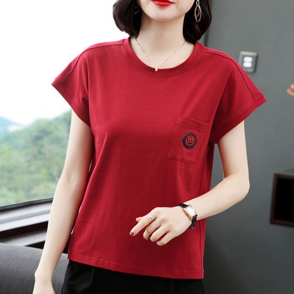 women's t-shirt new letter pockets appliques casual tshirt korean s clothing camisetas mujer tee shirt femme ko4r, White
women's t-shirt new letter pockets appliques casual tshirt korean s clothing camisetas mujer tee shirt femme ko4r, White