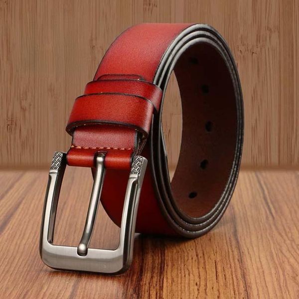 belts men's fashion casual cowhide leather pin buckle men youth business alloy plate trouser jeans, Black;brown
belts men's fashion casual cowhide leather pin buckle men youth business alloy plate trouser jeans, Black;brown