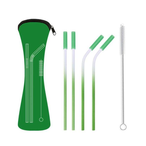 drinking straws straw set eco-friendly reusable stainless steel with silicone tips cleaning brush carry bag bar milktea
drinking straws straw set eco-friendly reusable stainless steel with silicone tips cleaning brush carry bag bar milktea