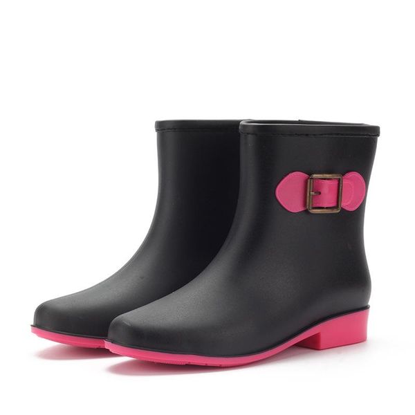 boots women brand design rain boot shoes woman solid rubber waterproof flats fashion 2021, Black
boots women brand design rain boot shoes woman solid rubber waterproof flats fashion 2021, Black
