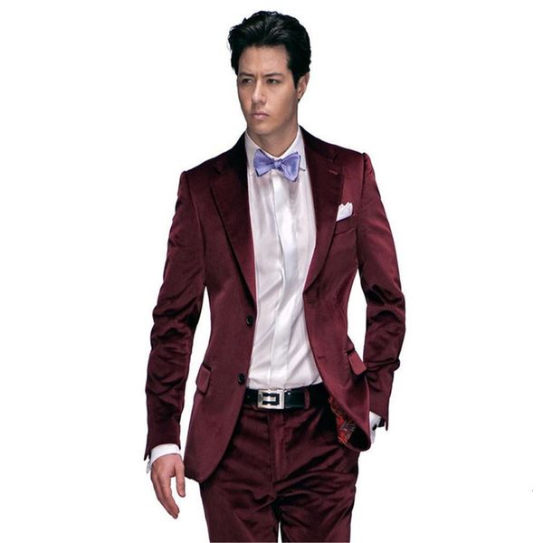 men's suits & blazers arrival made on behalf of groom tuxedo red wine jacket male notch lapel godfather wedding men prom (jacket + pant, White;black
men's suits & blazers arrival made on behalf of groom tuxedo red wine jacket male notch lapel godfather wedding men prom (jacket + pant, White;black