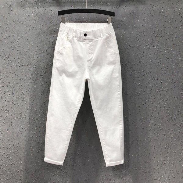 women's jeans summer women ankle-length pants 2021 high waist vintage casual trousers solid pencil harem pantalon mujer f121, Blue
women's jeans summer women ankle-length pants 2021 high waist vintage casual trousers solid pencil harem pantalon mujer f121, Blue