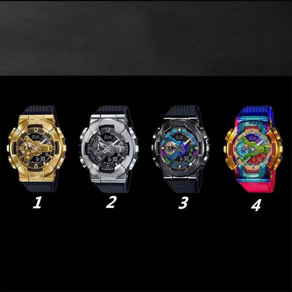 fashion watch luxury designer men's outdoor sports light absorption led digital quartz wristwatches boys gift 110 series, Slivery;brown
fashion watch luxury designer men's outdoor sports light absorption led digital quartz wristwatches boys gift 110 series, Slivery;brown