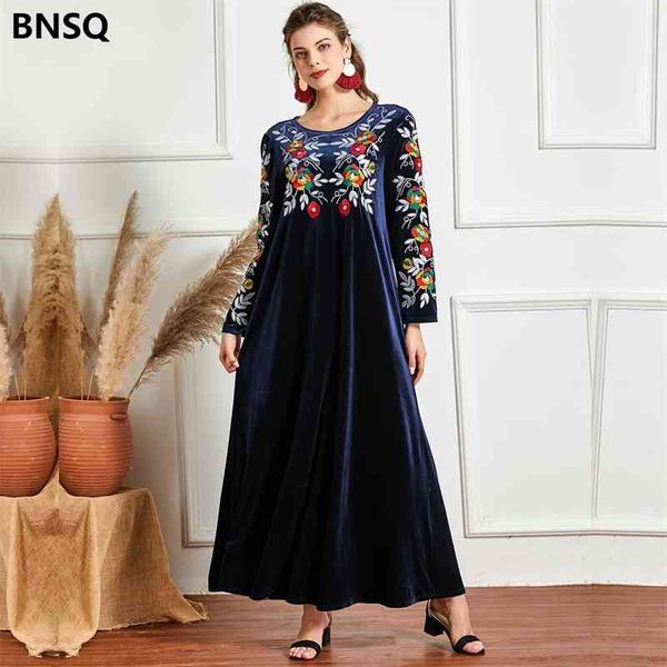 9944 fashionable and dignified large arab women's dress plant embroidery leisure golden velvet skirt, Black;gray
9944 fashionable and dignified large arab women's dress plant embroidery leisure golden velvet skirt, Black;gray