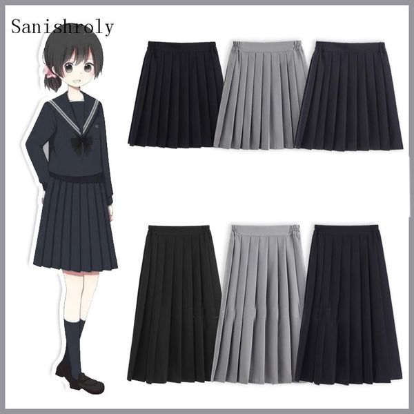skirts japanese jk pleated skirt 2021 spring summer women elastic high waist knee-length students preppy style cute a-line, Black
skirts japanese jk pleated skirt 2021 spring summer women elastic high waist knee-length students preppy style cute a-line, Black