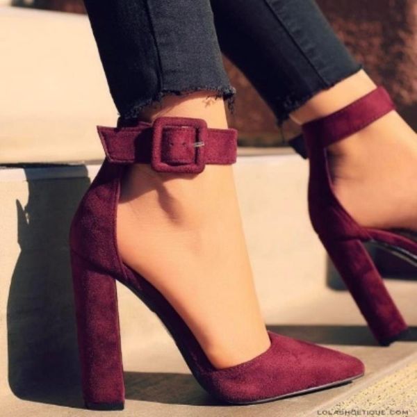 square heel sandals pumps fashion ladies high heels female zapatos mujer ankle strap pointed toe women shoes sandal dress, Black
square heel sandals pumps fashion ladies high heels female zapatos mujer ankle strap pointed toe women shoes sandal dress, Black