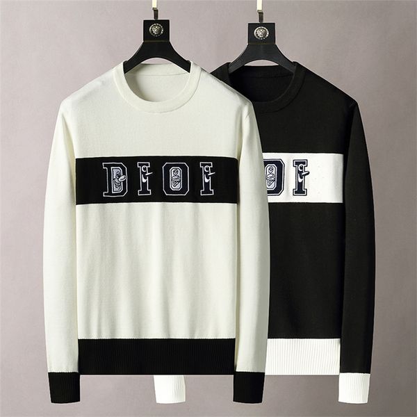 21ss mens women sweaters high-end design fitted style warm knitted cotton blended o-neck letter printing slim fit fashion, White;black
21ss mens women sweaters high-end design fitted style warm knitted cotton blended o-neck letter printing slim fit fashion, White;black