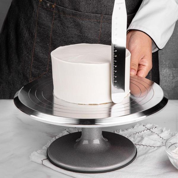 baking & pastry tools 12inch turntable cake decoration accessories set silicone bag piping cream rotating spatula scraper
baking & pastry tools 12inch turntable cake decoration accessories set silicone bag piping cream rotating spatula scraper
