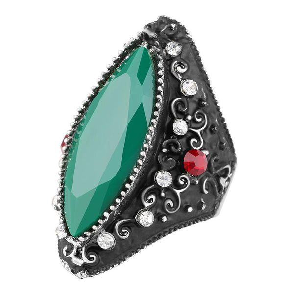 wedding rings kinel fashion boho ethnic bridal ring vintage jewelry tibetan silver crystal flower black enamel big green stone for women, Slivery;golden
wedding rings kinel fashion boho ethnic bridal ring vintage jewelry tibetan silver crystal flower black enamel big green stone for women, Slivery;golden