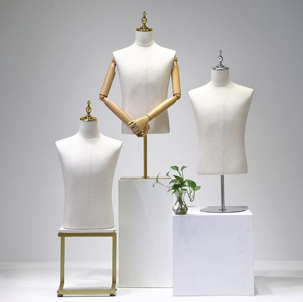 8style coat male sewing wood hand mannequin doll props half body clothing store display rack no arm suit stage xiaitextiles diy model adjust, Khaki
8style coat male sewing wood hand mannequin doll props half body clothing store display rack no arm suit stage xiaitextiles diy model adjust, Khaki