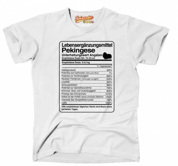 T-Shirt Unisex dose Pekingese Life Supplements by siviwonder Men Dog, Mainly pictures
T-Shirt Unisex dose Pekingese Life Supplements by siviwonder Men Dog, Mainly pictures