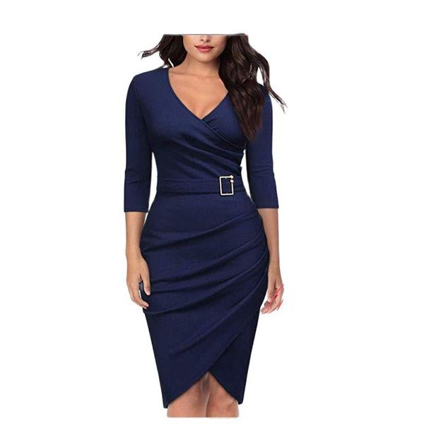 casual dresses fashion dress women 2022 elegant office slim for party blue woman v-neck high waist women's, Black;gray
casual dresses fashion dress women 2022 elegant office slim for party blue woman v-neck high waist women's, Black;gray