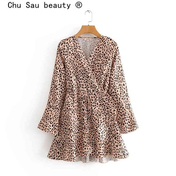 beauty fashion blogger style leopard print wrap dress women boho v-neck holiday summer mini dresses female 210514, Black;gray
beauty fashion blogger style leopard print wrap dress women boho v-neck holiday summer mini dresses female 210514, Black;gray