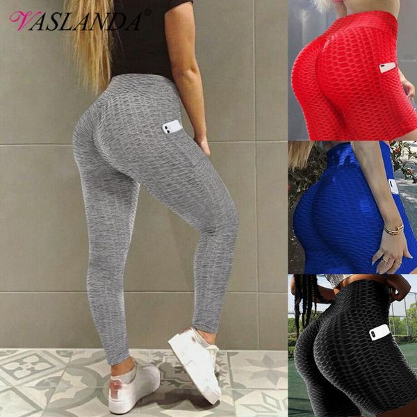 women's leggings women sport high waist workout running pants scrunch bulifting textured tummy control fitness trousers, Black
women's leggings women sport high waist workout running pants scrunch bulifting textured tummy control fitness trousers, Black