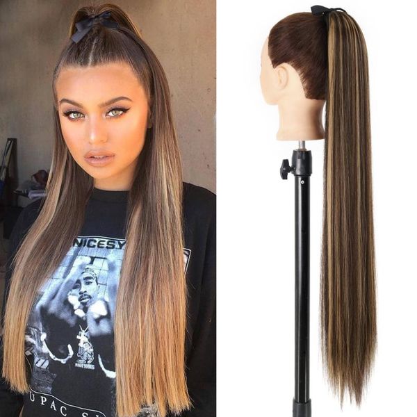 synthetic wigs 85cm long straight wrap around ponytail clip in fake hair heat resistant red black brown blonde for women
synthetic wigs 85cm long straight wrap around ponytail clip in fake hair heat resistant red black brown blonde for women