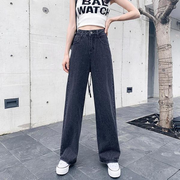 women's jeans harajuku women straight summer casual full length high waist lady korean loose light gray denim pants 2021 fashion, Blue
women's jeans harajuku women straight summer casual full length high waist lady korean loose light gray denim pants 2021 fashion, Blue