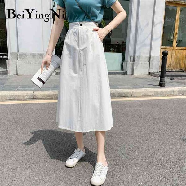high waist midi skirt women buttons a line pocket kpop preppy elegant street slim skirts for girls harajuku chic saias 210506, Black
high waist midi skirt women buttons a line pocket kpop preppy elegant street slim skirts for girls harajuku chic saias 210506, Black
