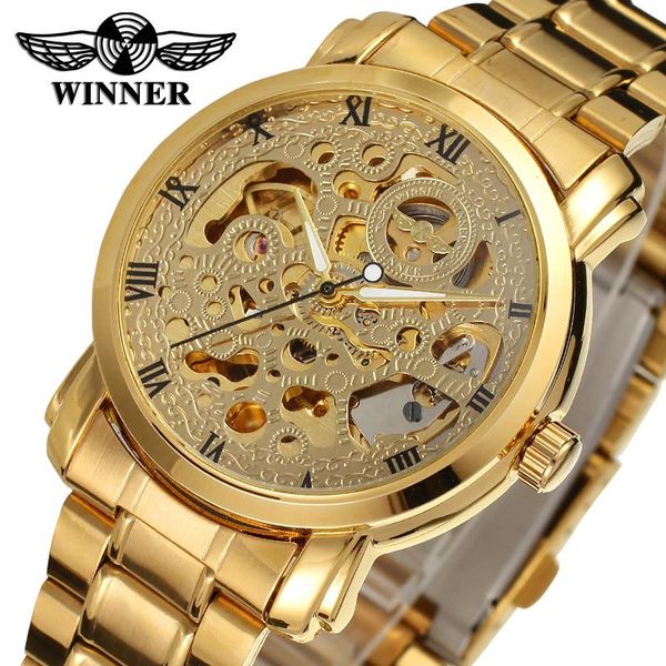 wristwatches t-winner wholesale skeleton watches men fashion brand automatic mechanical gold watch saat stainless steel relogio masculino, Slivery;brown
wristwatches t-winner wholesale skeleton watches men fashion brand automatic mechanical gold watch saat stainless steel relogio masculino, Slivery;brown