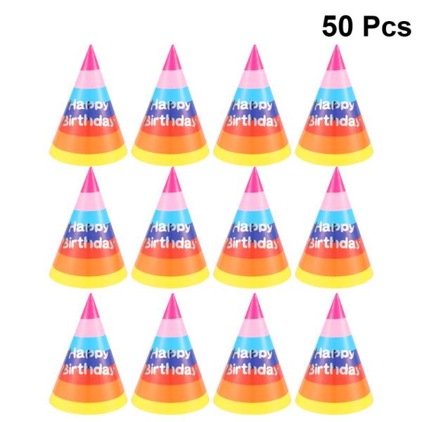 50pcs children birthday party headdress triangle hat rainbow cap decor supplies (25pcs lh-mz058, 25pcs lh-mz056) hats
50pcs children birthday party headdress triangle hat rainbow cap decor supplies (25pcs lh-mz058, 25pcs lh-mz056) hats