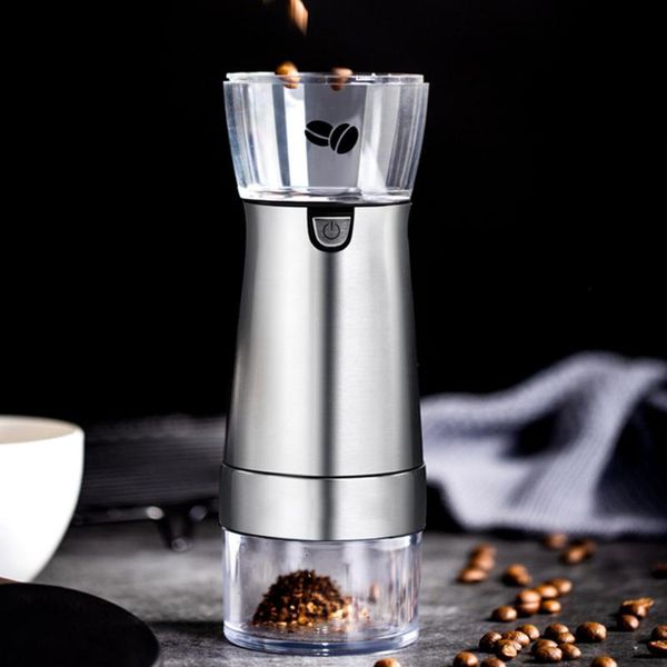 manual coffee grinders 3w portable grinder mill usb rechargeable electric bean pepper household kitchen accessories
manual coffee grinders 3w portable grinder mill usb rechargeable electric bean pepper household kitchen accessories