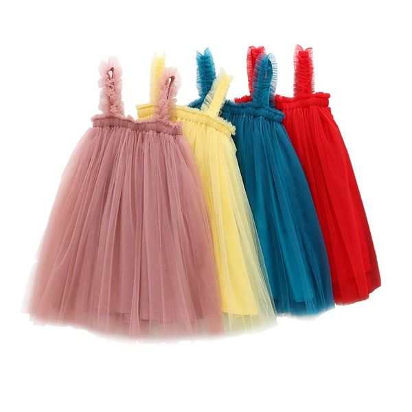 girl's dresses yg brand children's wholesale 2021 summer suspender skirt gauze beautiful princess dress, Red;yellow
girl's dresses yg brand children's wholesale 2021 summer suspender skirt gauze beautiful princess dress, Red;yellow