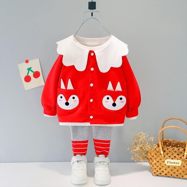 clothes for baby girl set cartoon cute fox spring infantgirls long sleeve outfit 1 2 3 4 years, White
clothes for baby girl set cartoon cute fox spring infantgirls long sleeve outfit 1 2 3 4 years, White