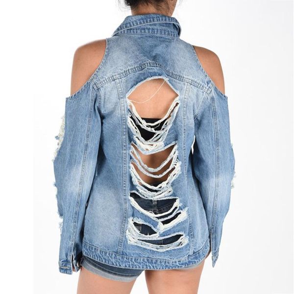 women's jackets blue casaco feminino female outwear denim jeans lady strapless button down distressed short jean jacket coat with pocke, Black;brown
women's jackets blue casaco feminino female outwear denim jeans lady strapless button down distressed short jean jacket coat with pocke, Black;brown