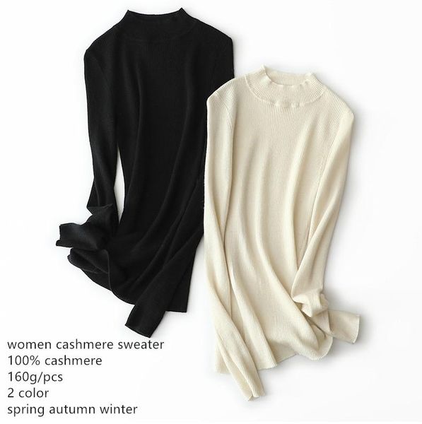 women's sweaters naizaiga 100% cashmere mock neck white black solid women pullovers fashion luxury sweater , ylm312
women's sweaters naizaiga 100% cashmere mock neck white black solid women pullovers fashion luxury sweater , ylm312