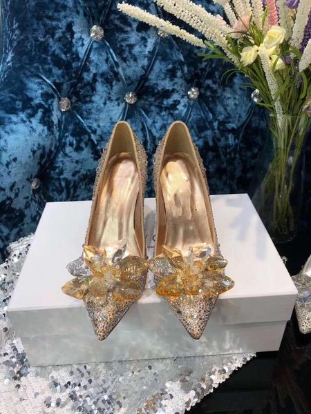 dress shoes high heeled women's 2021 wedding crystal spring and summer bride cinderella princess thin heel pointed cry, Black
dress shoes high heeled women's 2021 wedding crystal spring and summer bride cinderella princess thin heel pointed cry, Black